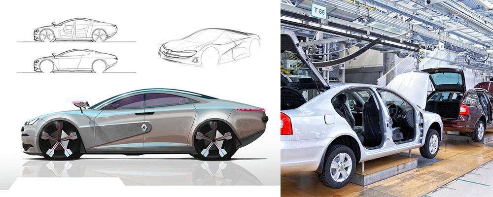 performance and appearance of the automobile