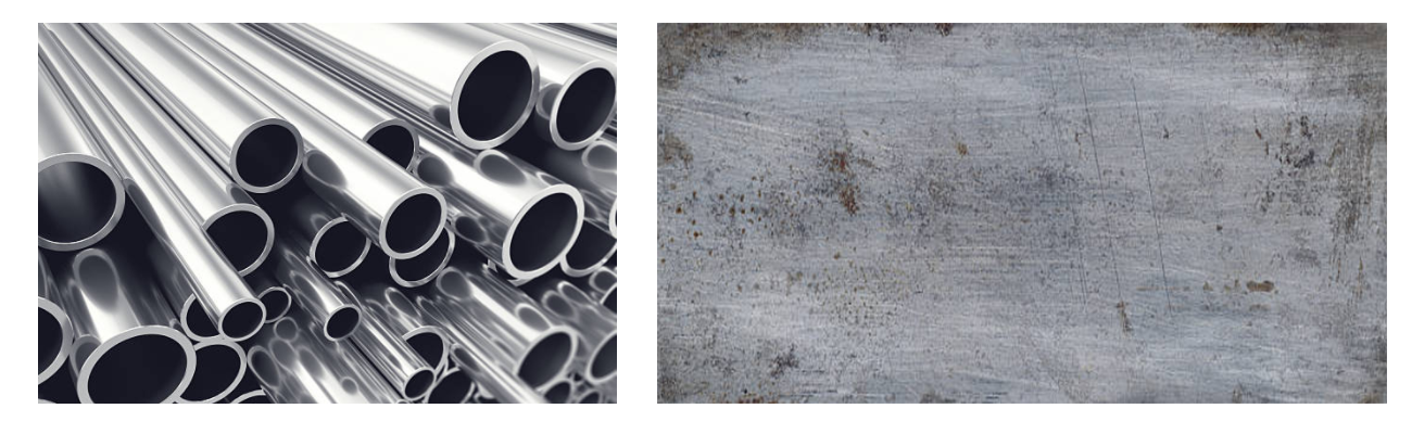 rust spots appear on the surface of the stainless steel tube