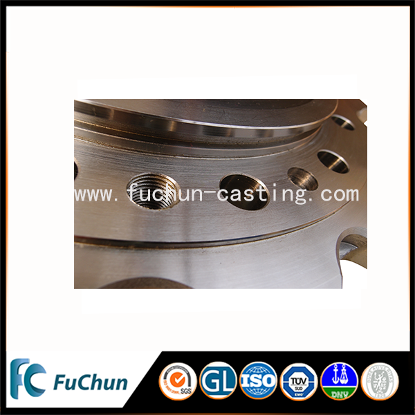 CNC Machining Carbon Steel Unique Mechanical Gear Ring 