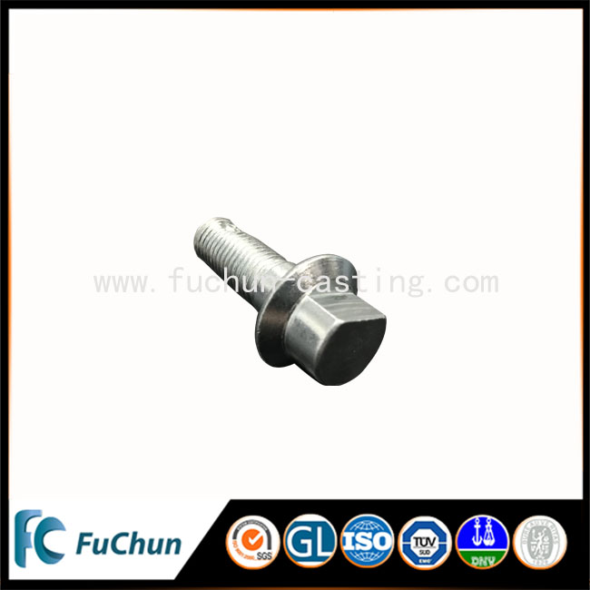 Customer designed steel investment casting forklift spare parts2