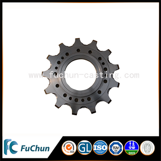 CNC Machining Carbon Steel Unique Mechanical Gear Ring 