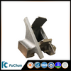 OEM Alloy Railway Support Parts Through Investment Casting Technology