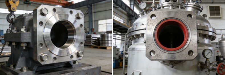 OEM industrial flange components