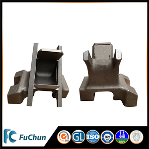 OEM Alloy Railway Support Parts Through Investment Casting Technology