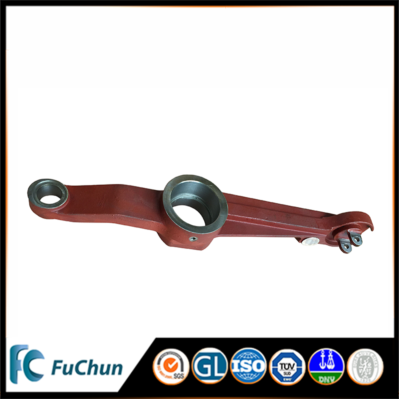 Precision machined forklift connecting rod