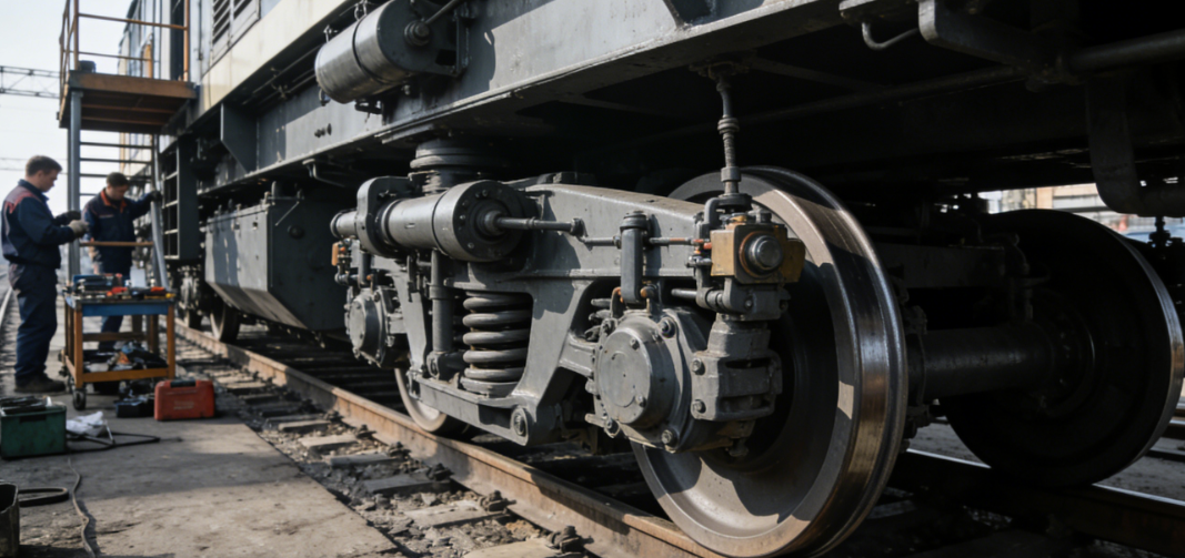 High-strength machined steel parts for railway maintenance