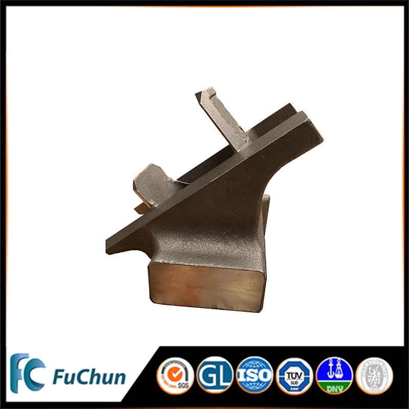 OEM Alloy Railway Support Parts Through Investment Casting Technology