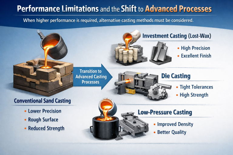 Casting Methods Shifting