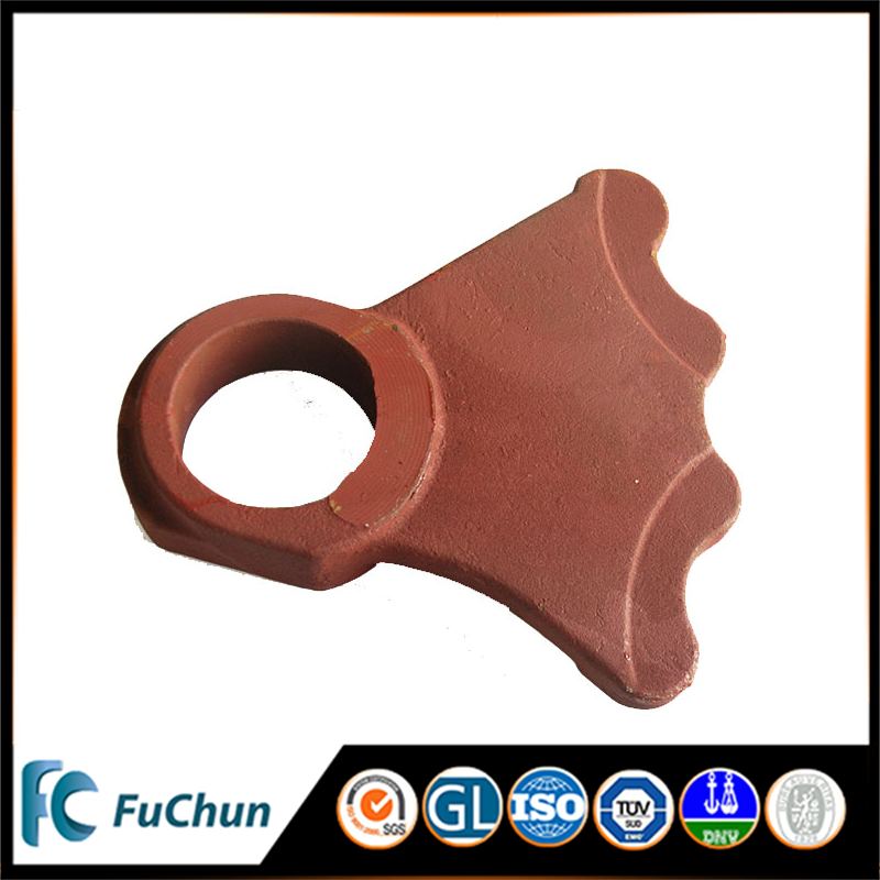 One-stop casting & CNC machining forklift iron bracket