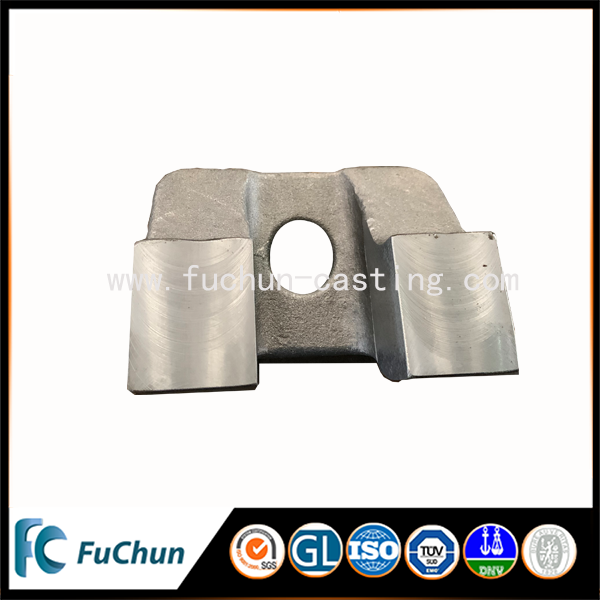 OEM Investment Casting Ductile Iron Casting Railway Base Metal Support parts