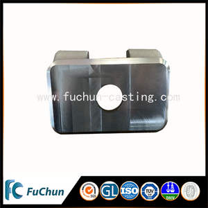 OEM Investment Casting Ductile Iron Casting Railway Base Metal Support parts
