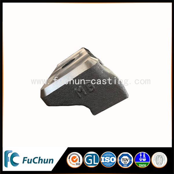OEM Investment Casting Ductile Iron Casting Railway Base Metal Support parts