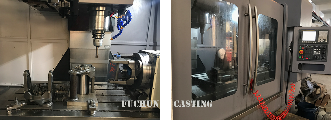 CNC machine processing